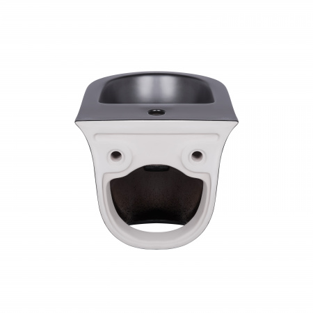 Біде підвісне Qtap Virgo 485х345х365 Matt black QT1855051FMB