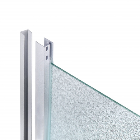 Душова кабіна Lidz Latwa SC80x80.SAT.LOW.FR, скло Frost 4 мм без піддона