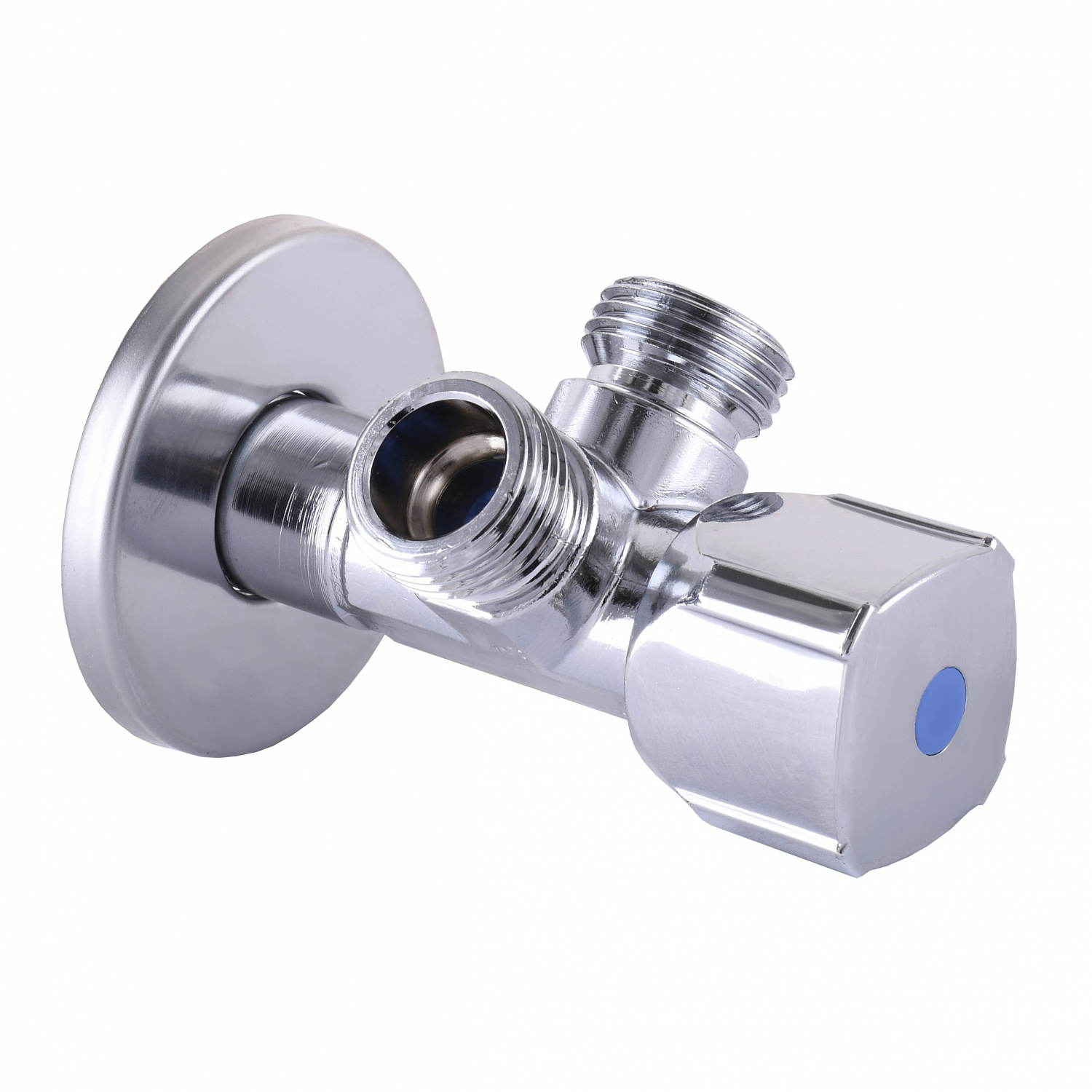 Кран кульовий кутовий подвійний SELBA 1/2″х 1/2″х1/2″ DOUBLE (SL1588) в інтернет-магазині Yago