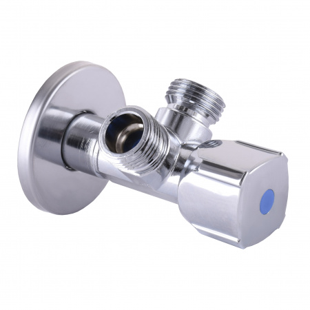 Кран кульовий кутовий подвійний SELBA 1/2″х 1/2″х1/2″ DOUBLE (SL1588) в інтернет-магазині Yago