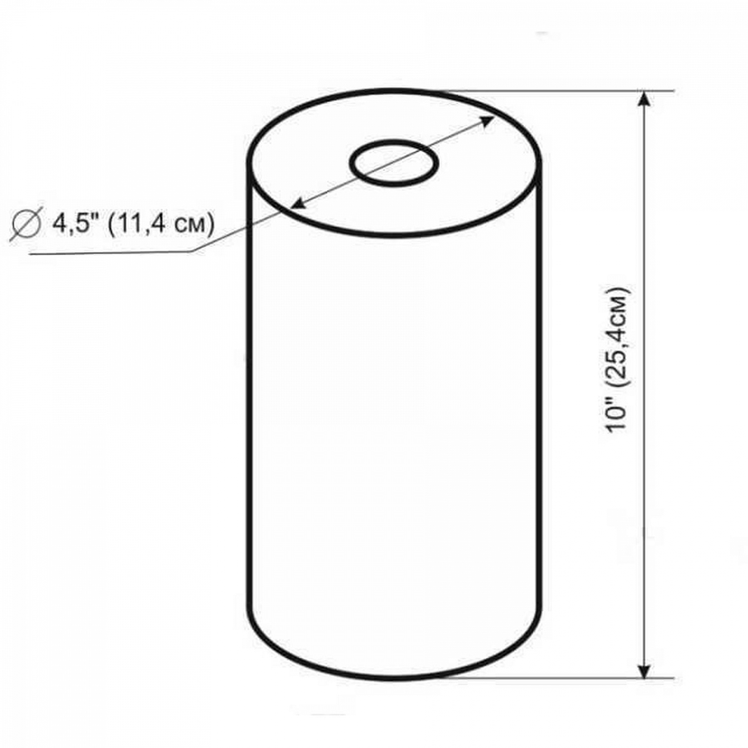 Картридж поліпропіленовий Bio+ systems PP-10L ( 5 мкм) BigBlue 10″ в інтернет-магазині Yago