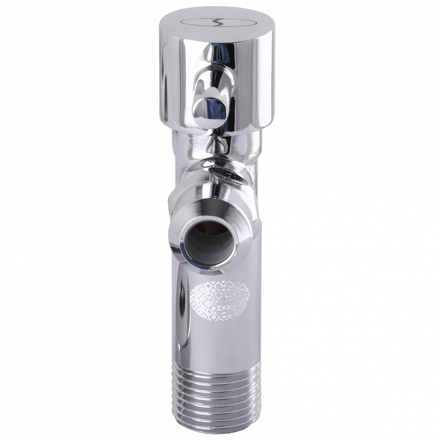 Кран напівобертовий кутовий з цангою SOLOMON 1/2″х 3/8″ Lazer 7076 в інтернет-магазині Yago