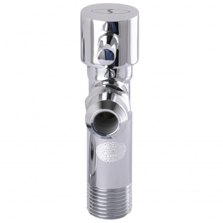 Кран напівобертовий кутовий з цангою SOLOMON 1/2″х 3/8″ Lazer 7076 в інтернет-магазині Yago