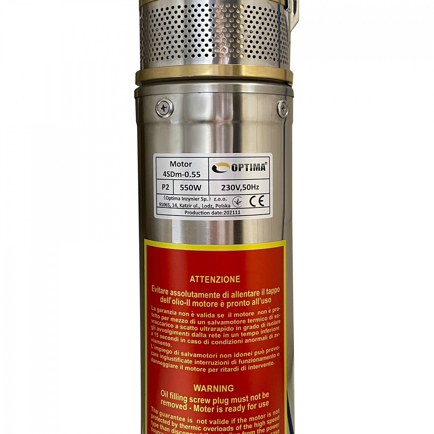 Насос свердловинний з підв. стійк. до піску OPTIMA  4SDm3/ 9 0.55 кВт 65м + пульт+кабель 1,5м NEW в інтернет-магазині Yago