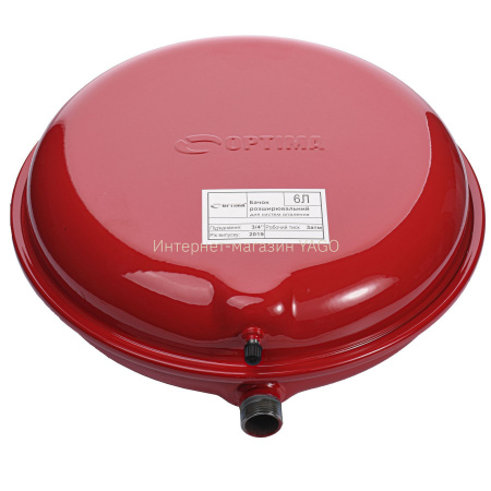 Бак Optima плоский для  систем опалення 6 л в інтернет-магазині Yago