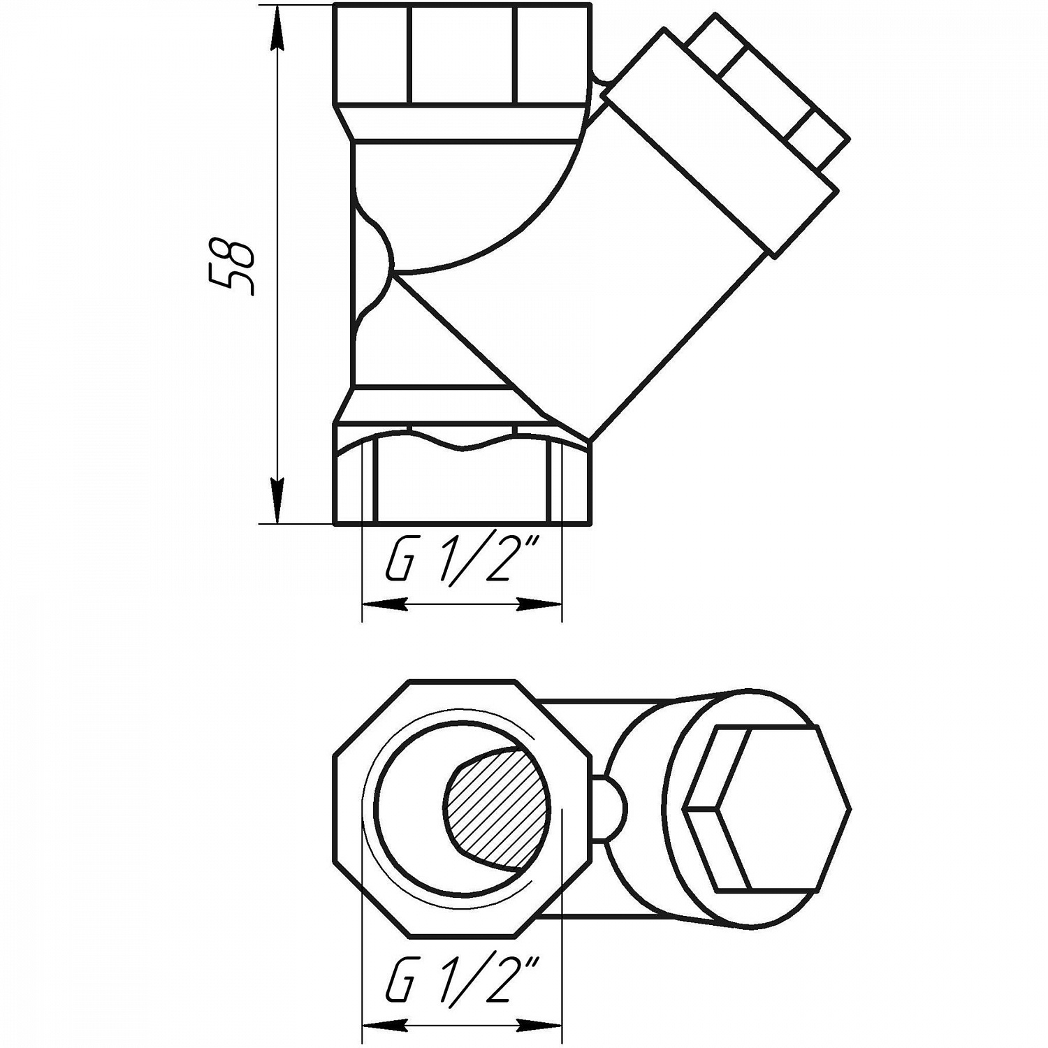 Фільтр грубого очищеня ARCO 1/2″ 01830 SPAIN в інтернет-магазині Yago
