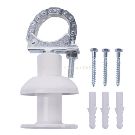 Підлоговий кронштейн секційного радіатора CRISTAL NR-1014 (компл.9од..) в інтернет-магазині Yago