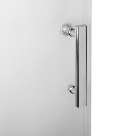 Душові двері в нішу Lidz Aria SD100x185.CRM.FR, скло Frost 5 мм