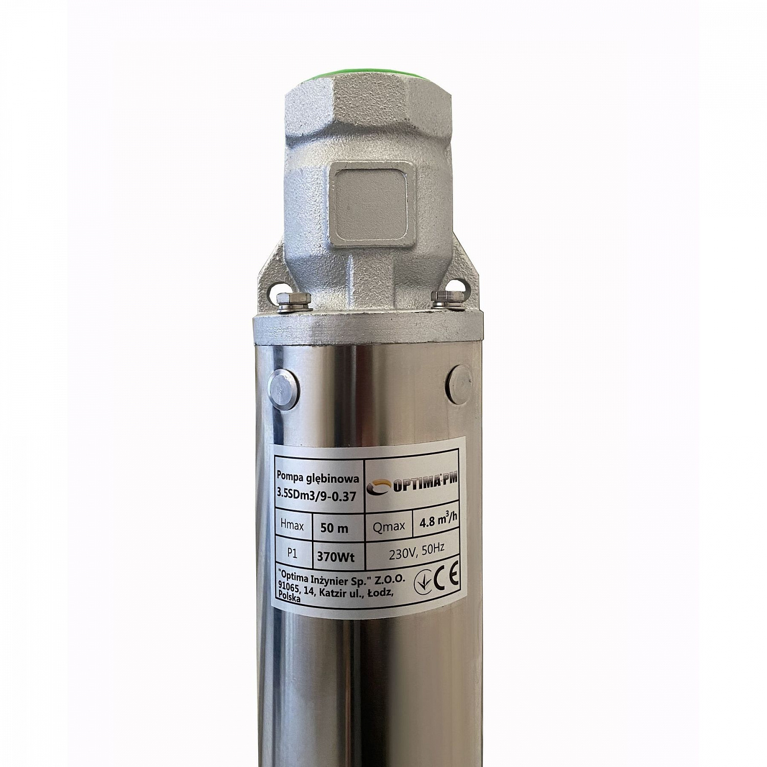 Насос свердловиний з підвищеною стійкістю до піску  OPTIMA PM 3,5SDm3/9  0,37 кВт 55м + 1,5 м кабель в інтернет-магазині Yago