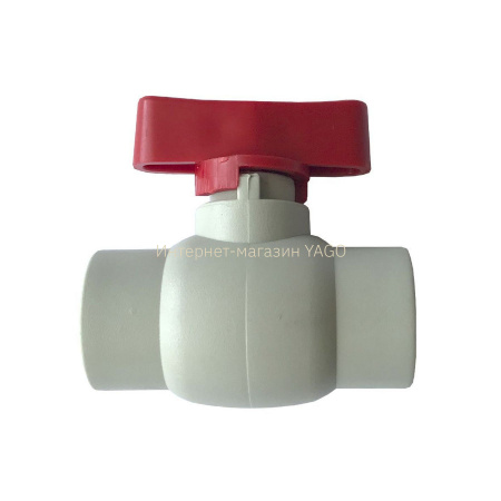 Кран кульовий(міні) Kalde PPR ф20 червоний  20905 в інтернет-магазині Yago