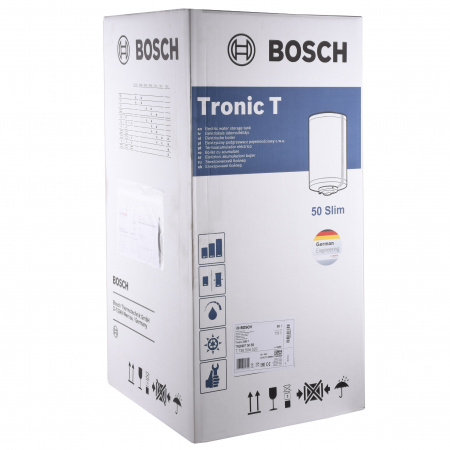 Водонагрівач Bosch Tronic 2000 TR 2000 T 50 SB / 50л, 1500W, Slim в інтернет-магазині Yago