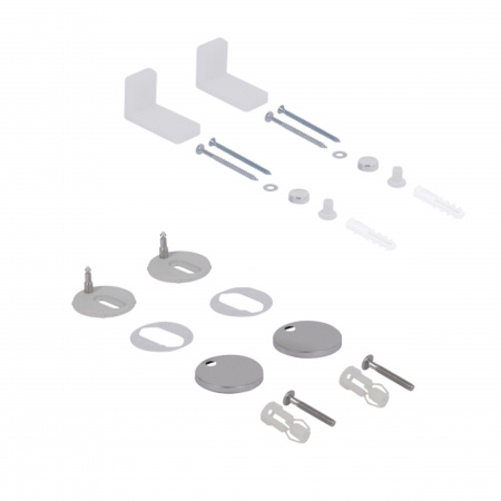 Унітаз-компакт Qtap Nando безобідковий з сидінням Soft-close QT12221222AW