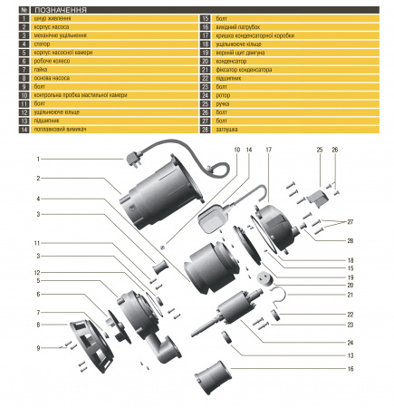 Насос фекальний  Optima WQD10-15 1,3кВт в інтернет-магазині Yago
