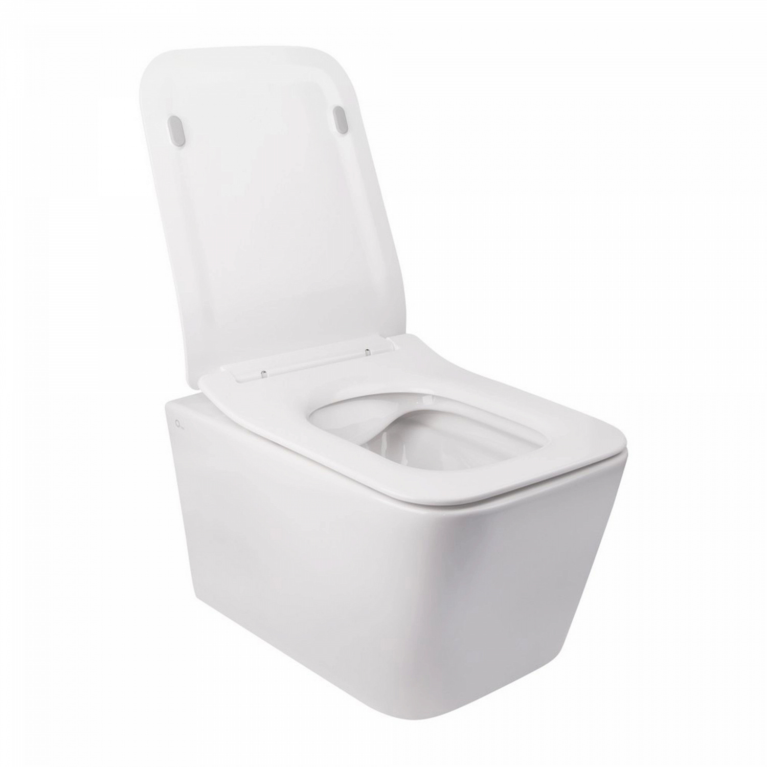 Готове рішення Qtap для ванної кімнати: підвісний унітаз Crow Rimless + комплект інсталяції Nest 4 в 1 (кругла клавіша Satin)