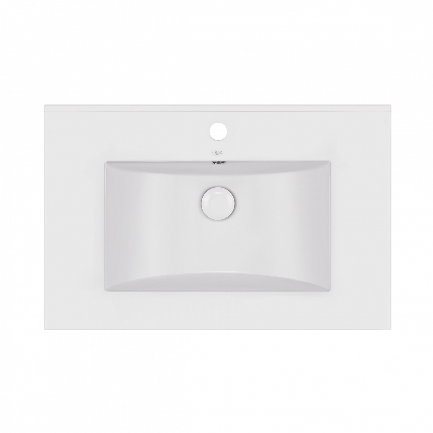 Комплект Qtap Scorpio 710х825х460 Graphite тумба підлогова + раковина урізна QT1471TNВ7023070CG