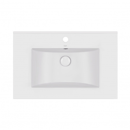 Комплект Qtap Scorpio 710х825х460 Graphite тумба підлогова + раковина урізна QT1471TNВ7023070CG
