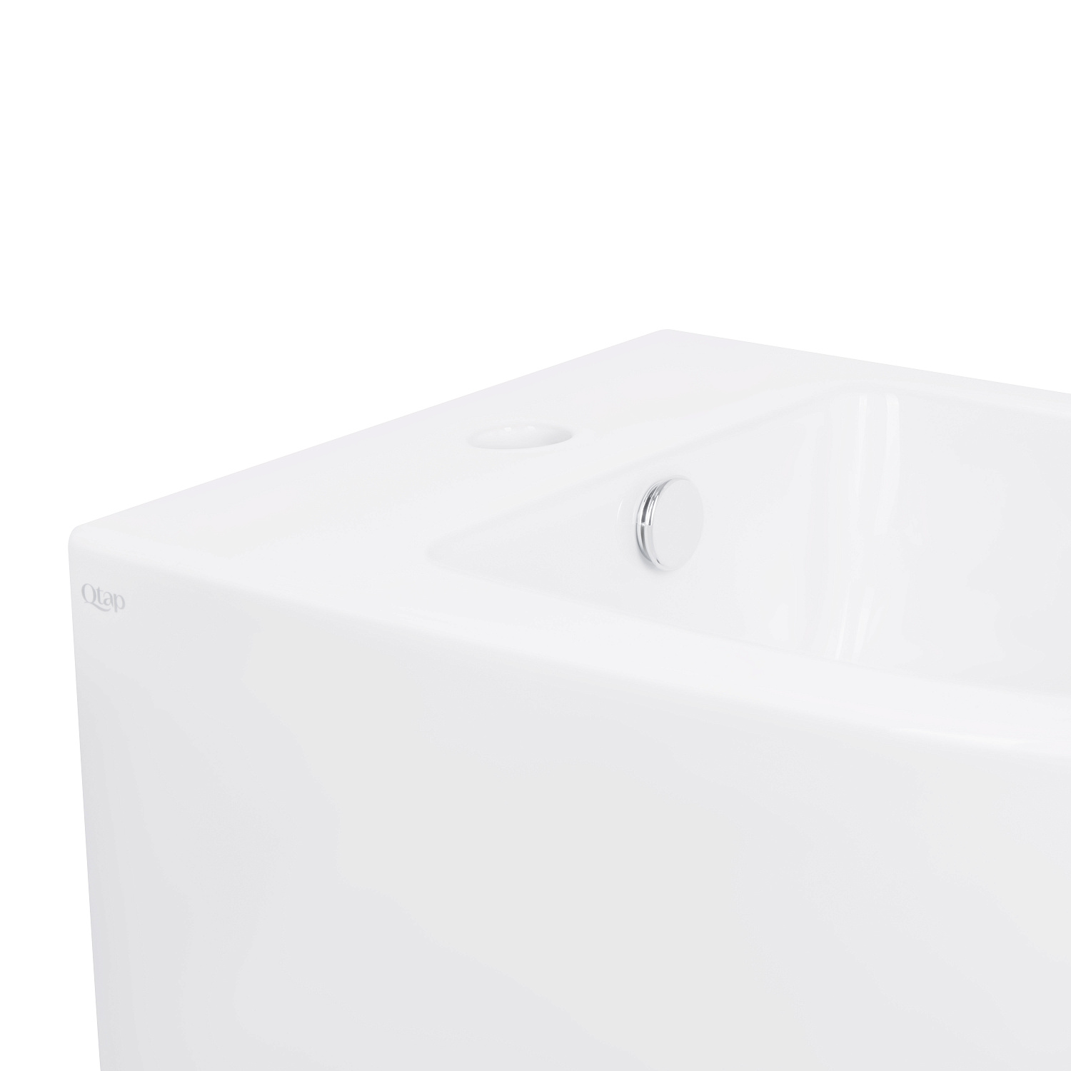 Біде підвісне Qtap Robin 515х370х350 White QT13551381GW