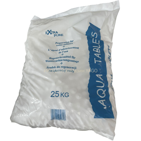 Сіль таблетована 25кг AQUA (Польща) в інтернет-магазині Yago