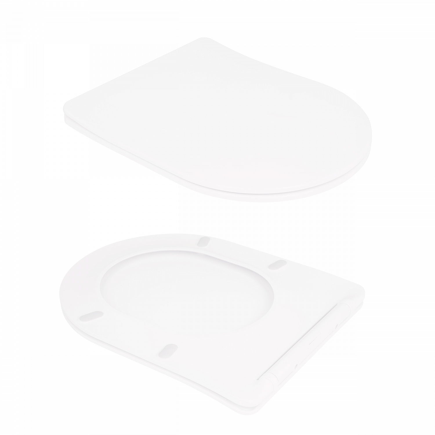 Унітаз підлоговий Qtap Virgo Ultra Quiet безобідковий з сидінням Soft-close WHITE QT18226092AW