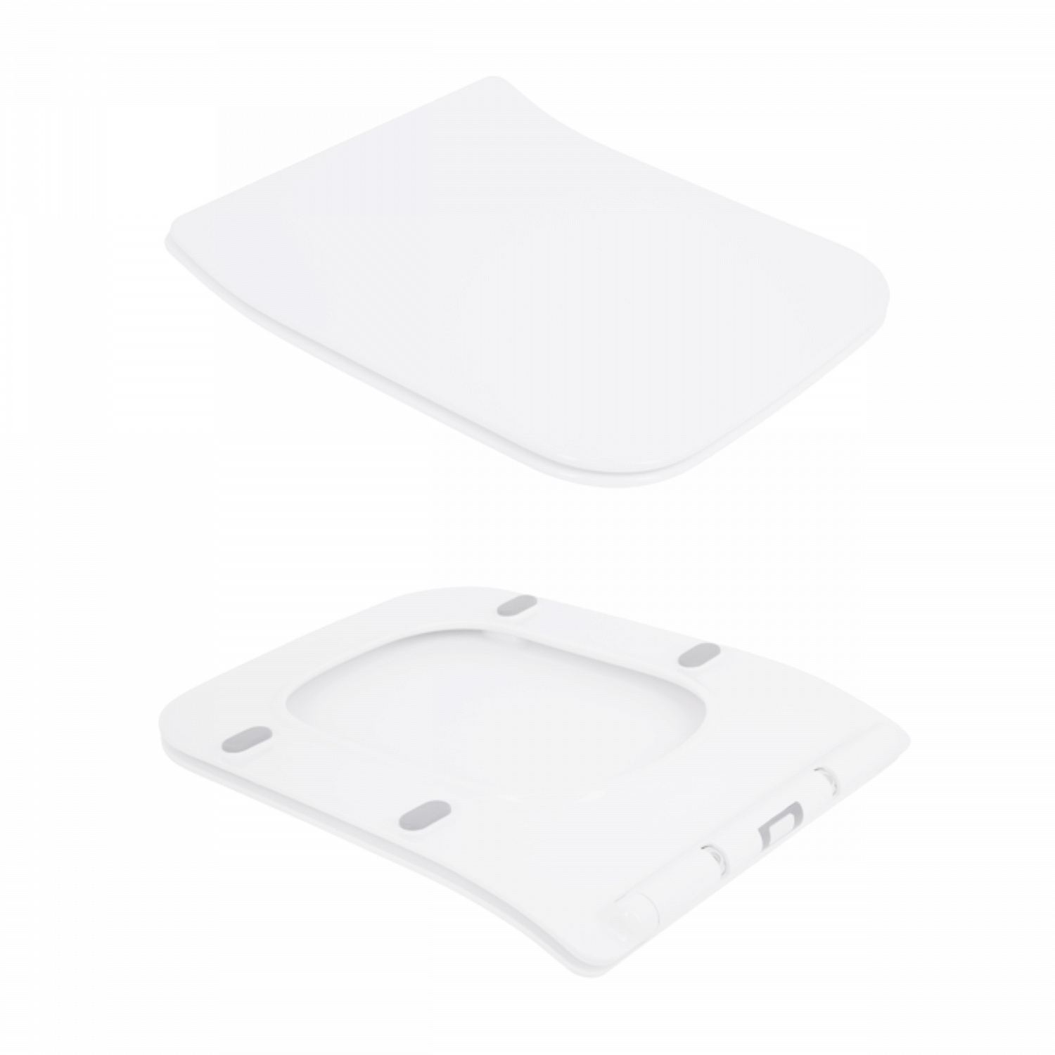 Унітаз підвісний Qtap Crow безобідковий з сідінням Soft-close QT05335170W