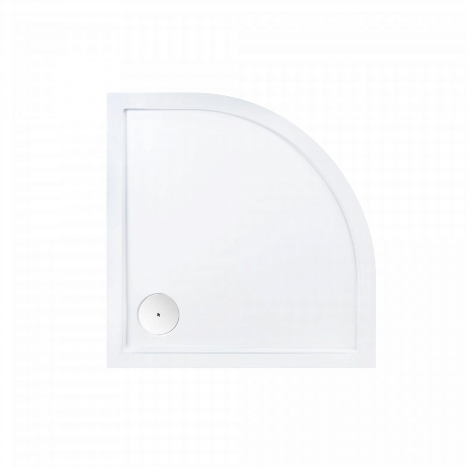 Душовий піддон Qtap Robin 308812C 80x80x12 см + сифон