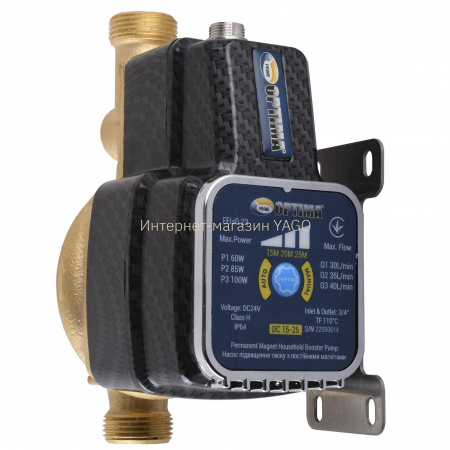 Насос підвищення тиску Optima Prime DC 15-25 AUTO в інтернет-магазині Yago